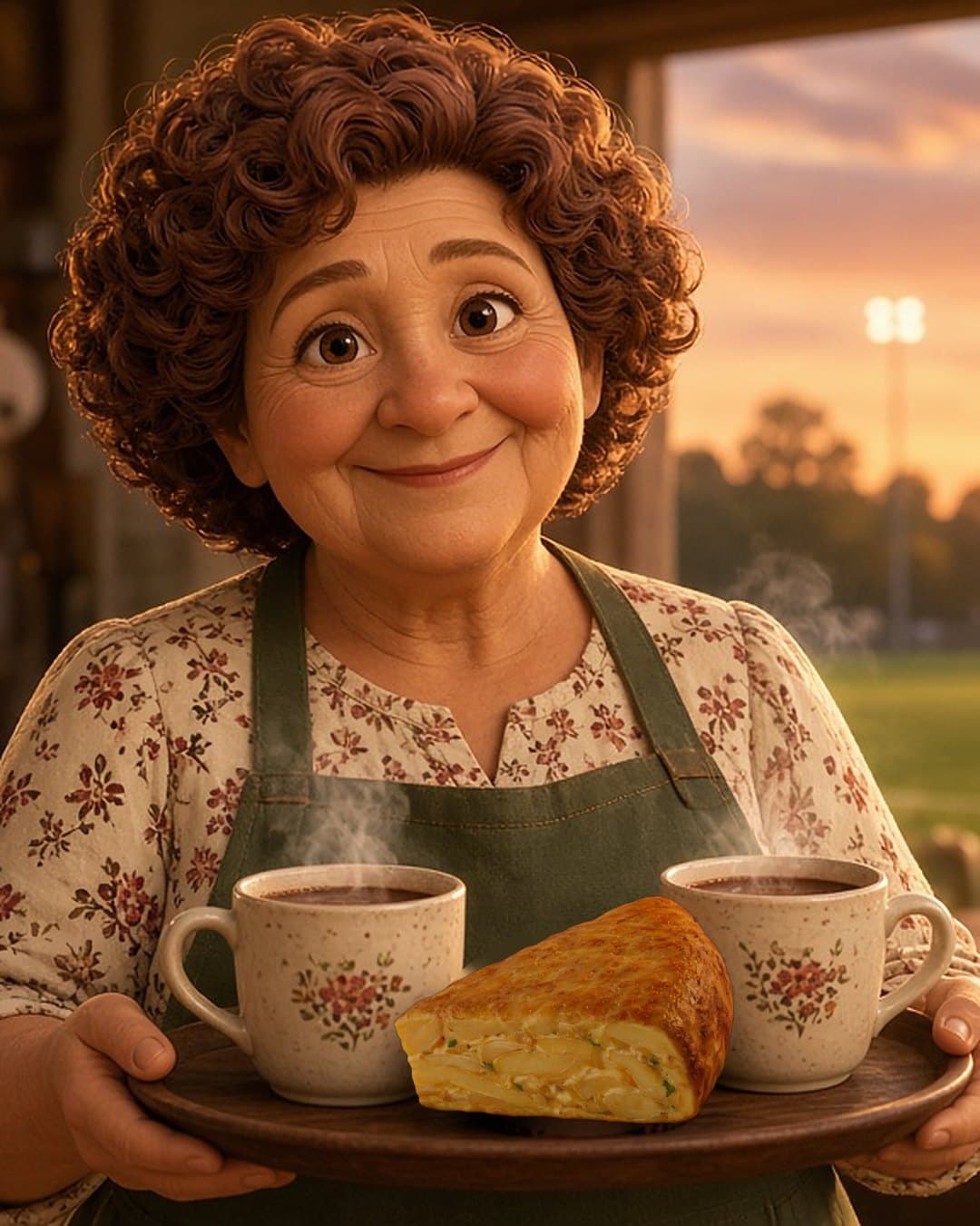 Retrato de Maribel, personaje de Detectives del Área